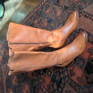 Women's Naturalizer Cognac Tall Boots